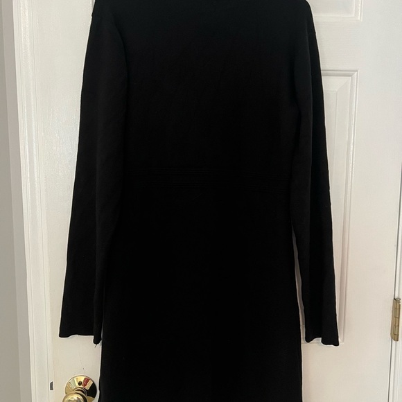 Black Dress with Gold Buttons - Picture 4 of 6